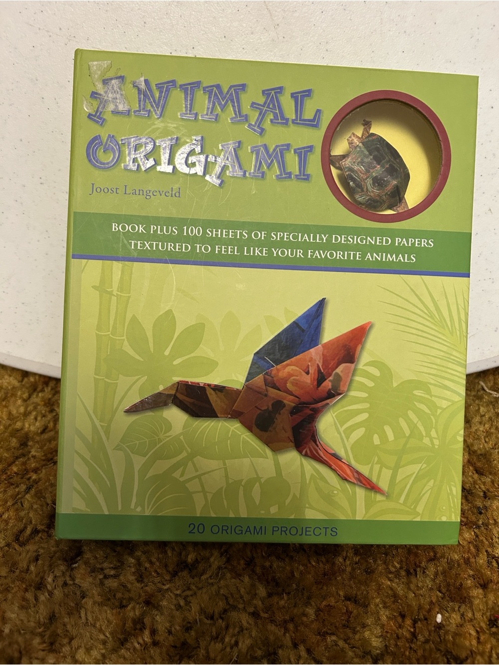 Animal Origami Book - Green Cover